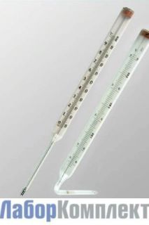 Термометр технический ртутный прямой ТТП-4 (в.ч. 160 мм, н.ч.66 мм)